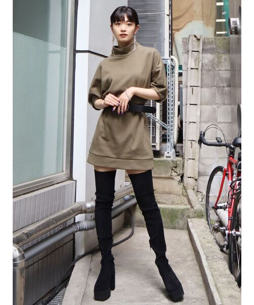 タンクバルキーロングブーツ（ブーツ）｜EMODA（エモダ）の