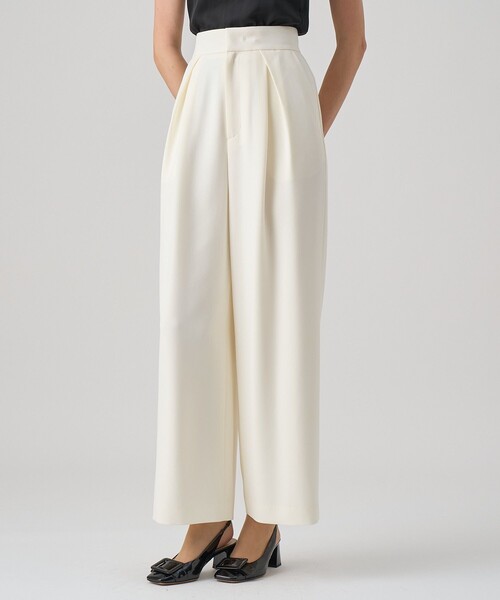 セットアップ対応商品】ダブルクロスタックワイドパンツ（その他パンツ