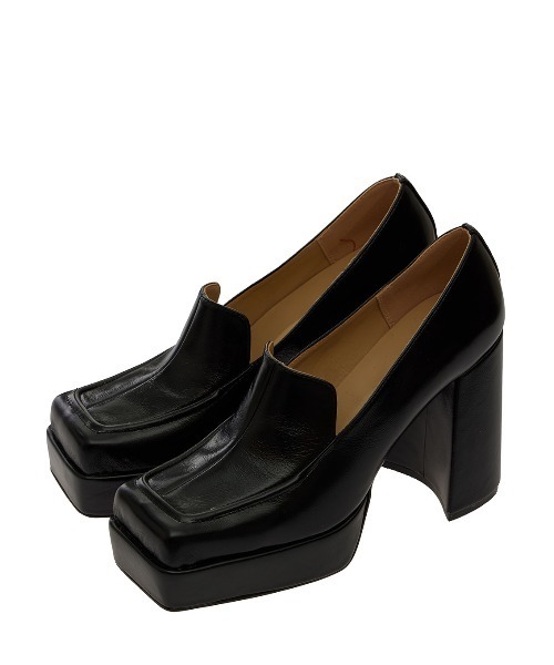 Ameri（アメリ）の「PLATFORM SQUARE TOE LOAFER（ローファー）」 - WEAR