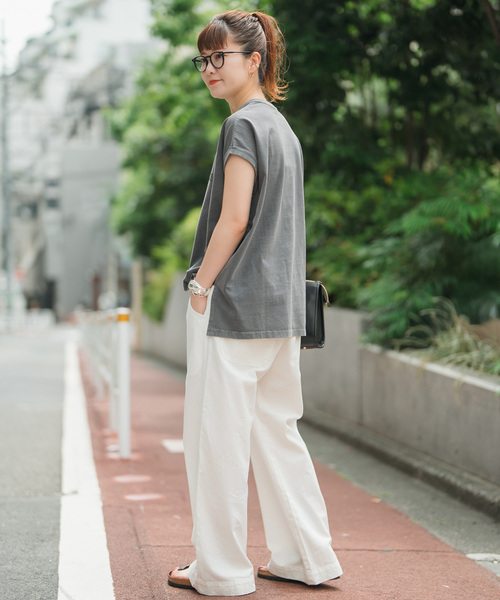 追加》ギャザーチノ（チノパンツ）｜Spick & Span（スピックアンド