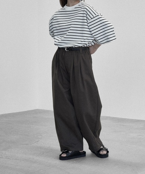 RUUBON】relax balloon chino pants / リラックスバルーン チノパンツ