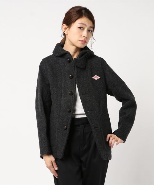 DANTON（ダントン）の「ダントン DANTON / ウールモッサショールカラー