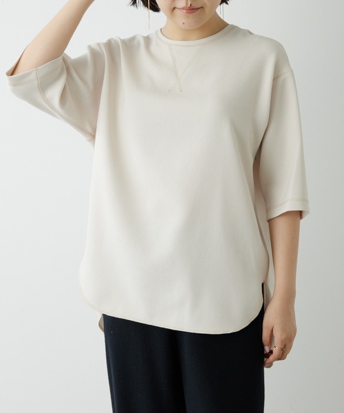 Vガゼットハーフスリーブプルオーバー（シャツ/ブラウス）｜Whim