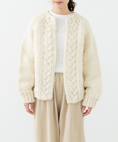 かぐれ（カグレ）の「ペルーローゲージカーデ（ニット/セーター）」 - WEAR