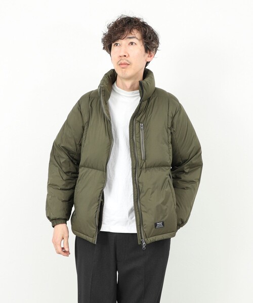 セール】【WEB限定】【TAION/タイオン】WORK W-ZIP VOLUME DOWN JACKET