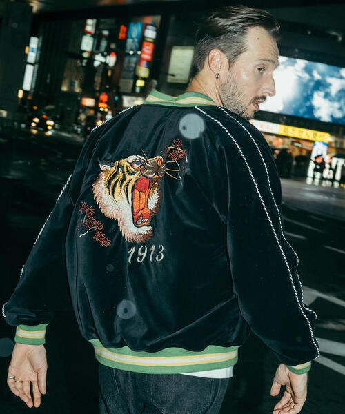schott（ショット）の「Schott/ショット/SOUVENIR JACKET 顔虎