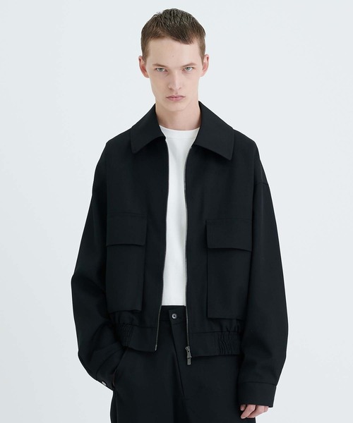 FUMITO GANRYU/フミト ガンリュウ】2 way wool blouson（ブルゾン