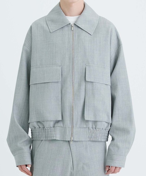 FUMITO GANRYU/フミト ガンリュウ】2 way wool blouson（ブルゾン