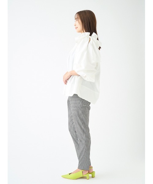 CELFORD（セルフォード）の「ショルダーリボンギャザーブラウス