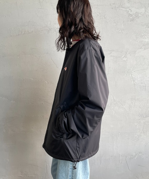 DANTON ノーカラージャケット S インサレーションジャケット ブラック