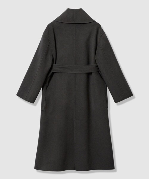 セール】カシミヤ混リバーショールコート（ステンカラーコート