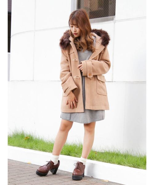 dazzlin（ダズリン）の「ミドルダッフルコート（ダッフルコート）」 - WEAR