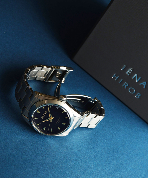 SEIKO / セイコー】Exclusive IENA × HIROB Black【別注】（アナログ