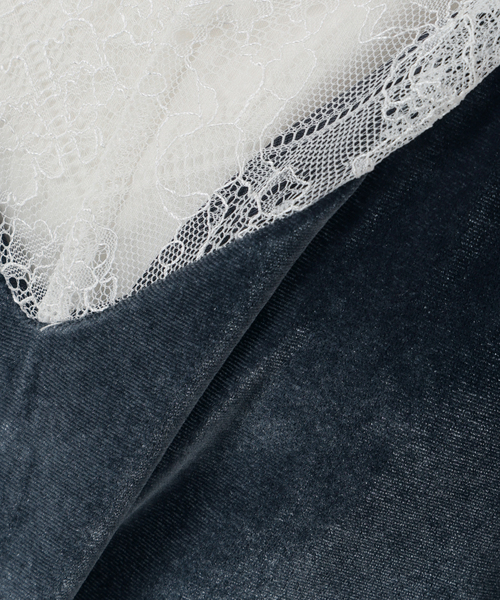 セール】miller/ミラー SLOBE別注 ベロアレースミャミソール