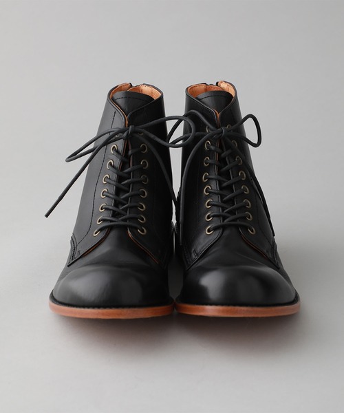 PADRONE（パドローネ）の「【PADRONE】BACK ZIP LACE UP BOOTS/レース