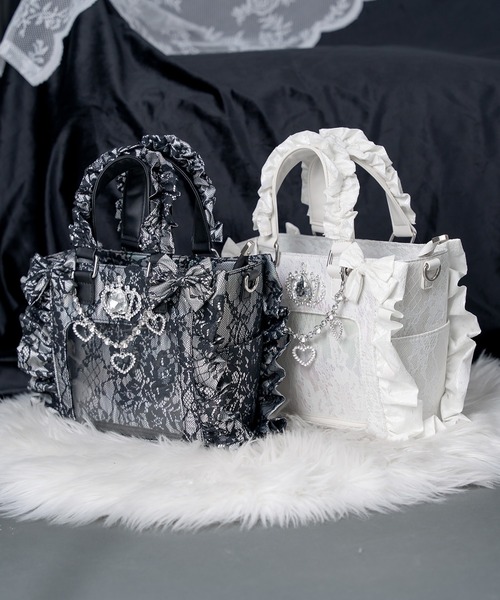 オーロラレースミニ姫痛バ/地雷系 量産型（ショルダーバッグ）｜Pal