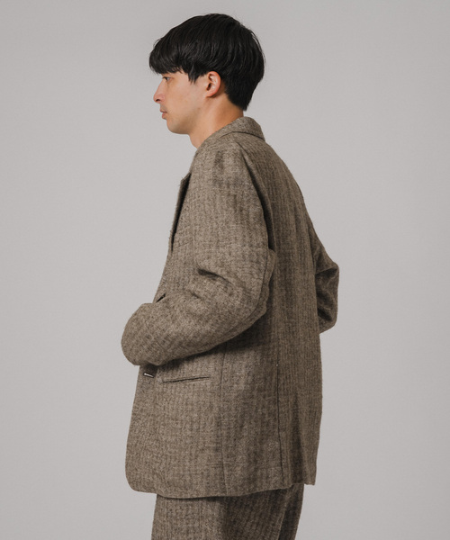 m's braque（エムズブラック）の「Ms BRAQUE for BOUCLE リネンウール