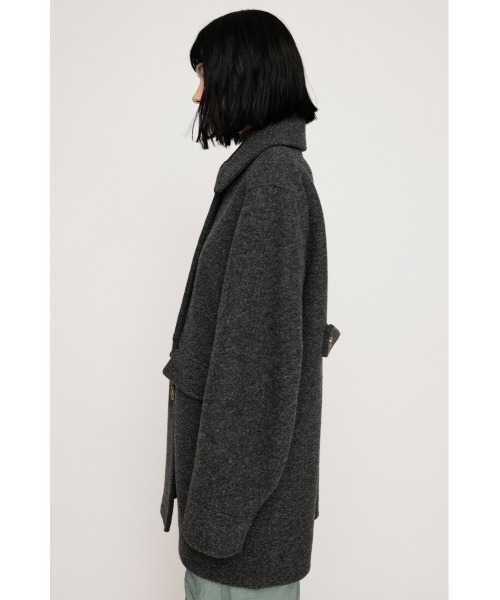 セール】WOOL BLEND OVER MIDI COAT ウールブレンド オーバー ミディ