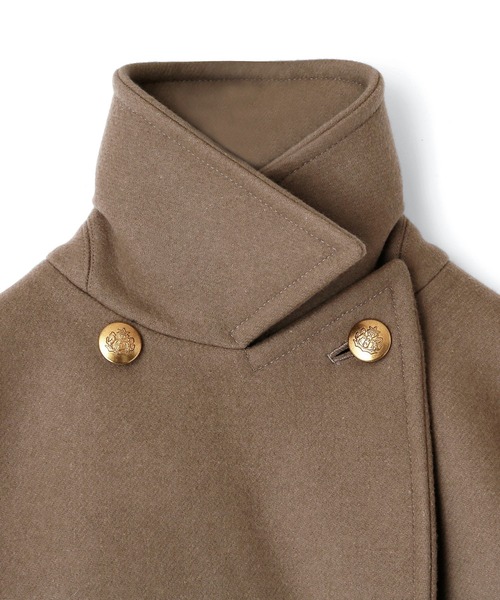 ANAYI（アナイ）の「【雑誌掲載】スーパー140リバーメルトンPコート