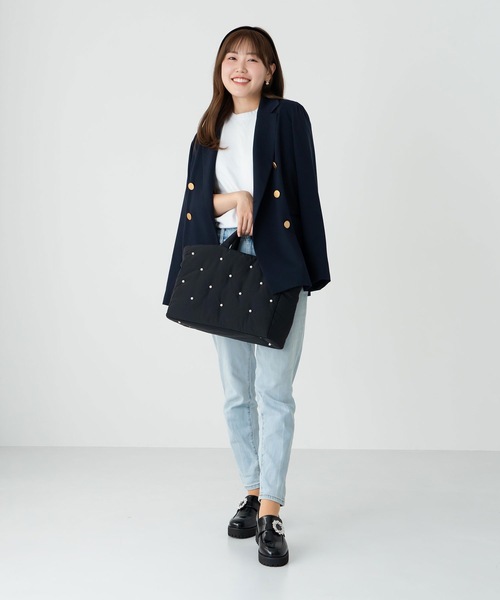 撥水・A4/PC対応】EVOL×shiho コラボパールバック AY30505