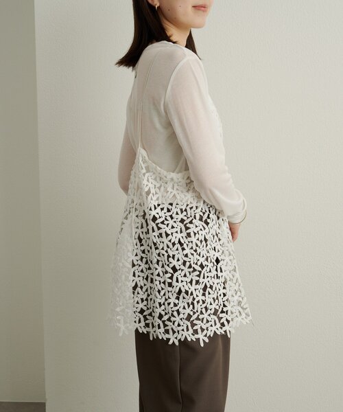 Omekashi（オメカシ）の「レースオーバーキャミソール（キャミソール