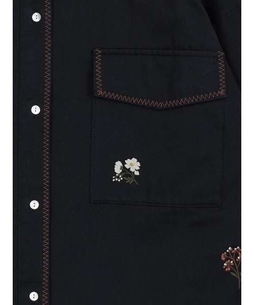Ameri（アメリ）の「SMALL FLOWER OVER SHIRT（シャツ/ブラウス）」 - WEAR