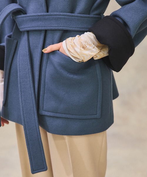 PUBLIC TOKYO（パブリックトウキョウ）の「ハイネックウールショート