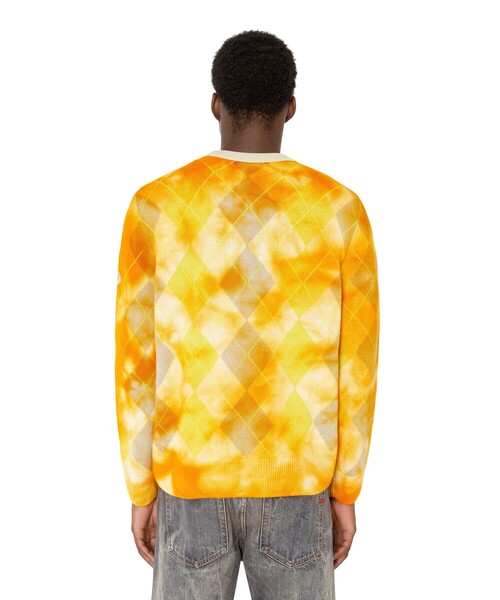 DIESEL（ディーゼル）の「メンズ ニット クルーネック アーガイル