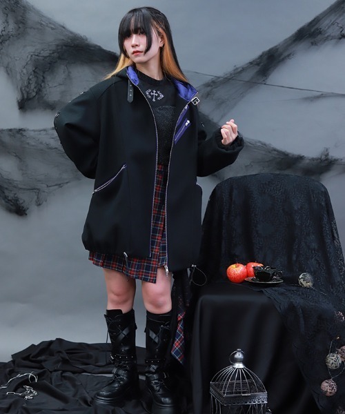 ベルトデザインモッズコート（モッズコート）｜NIBBLE POISON（ニブル