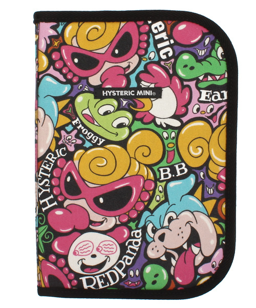 HYSTERIC MINI（ヒステリックミニ）の「EASY FUN 総柄 マルチケース(L