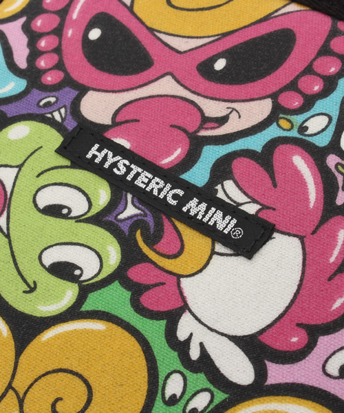 HYSTERIC MINI（ヒステリックミニ）の「EASY FUN 総柄 マルチケース(L