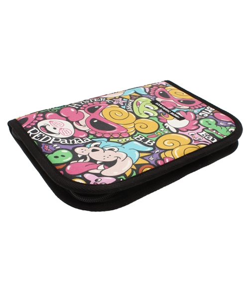 HYSTERIC MINI（ヒステリックミニ）の「EASY FUN 総柄 マルチケース(L