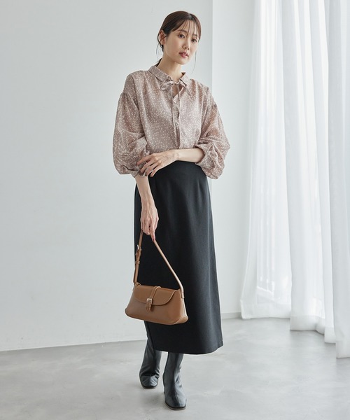 未使用級✨エトロ✨シルク ボタニカル柄シアーブラウス（M）ビーズ 馬