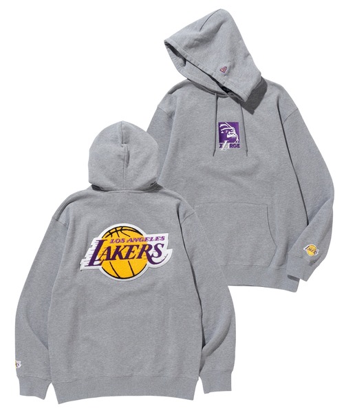 XLARGE（エクストララージ）の「LAKERS MIX LOGO PULLOVER HOODED
