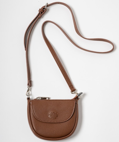 kaoyorinakami（カオヨリナカミ）の「leather like mini bag / レザー