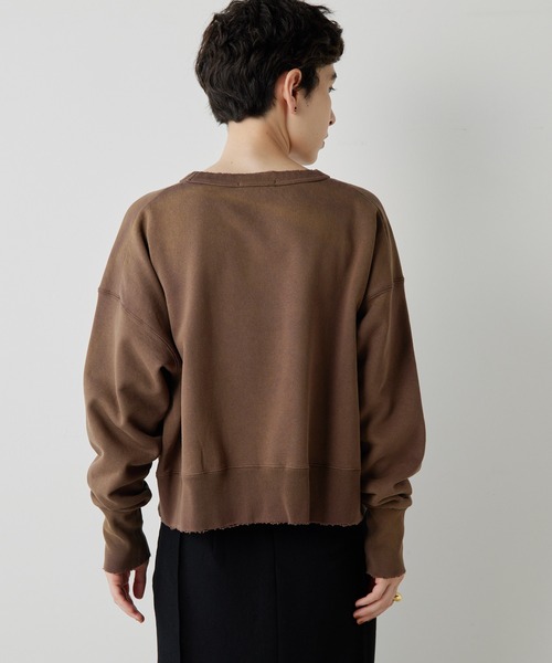 Whim Gazette（ウィムガゼット）の「ヴィンテージ加工裏毛プルオーバー