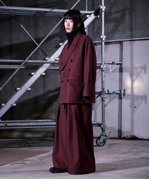 Ellno Loset（エルノロゼット）の「2WAYレングスダブルジャケット