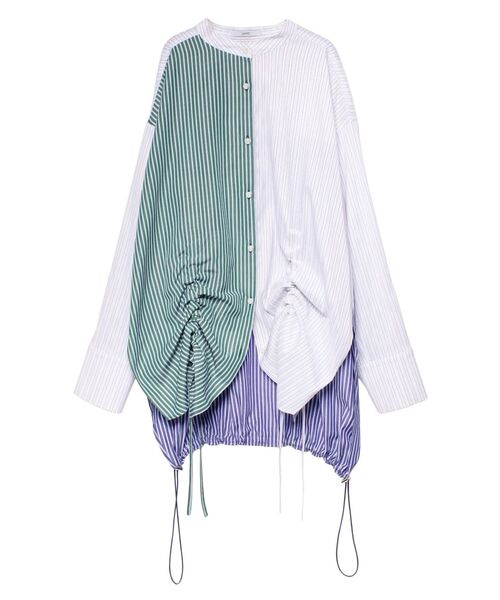 UN3D.（アンスリード）の「ヘムギャザーシャツ（シャツ/ブラウス