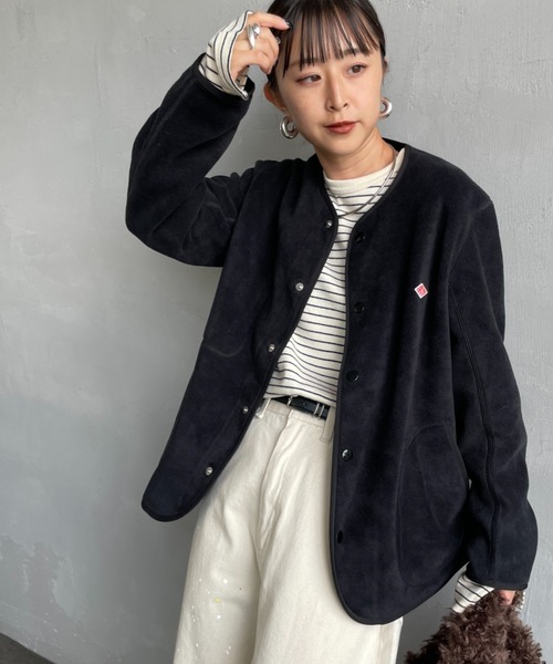 DANTON（ダントン）の「[DANTON/ダントン] フリースノーカラー