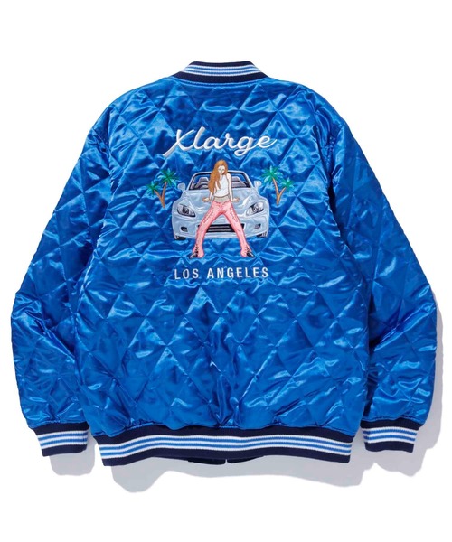 XLARGE（エクストララージ）の「REVERSIBLE FLAG GAL SOUVENIR JACKET