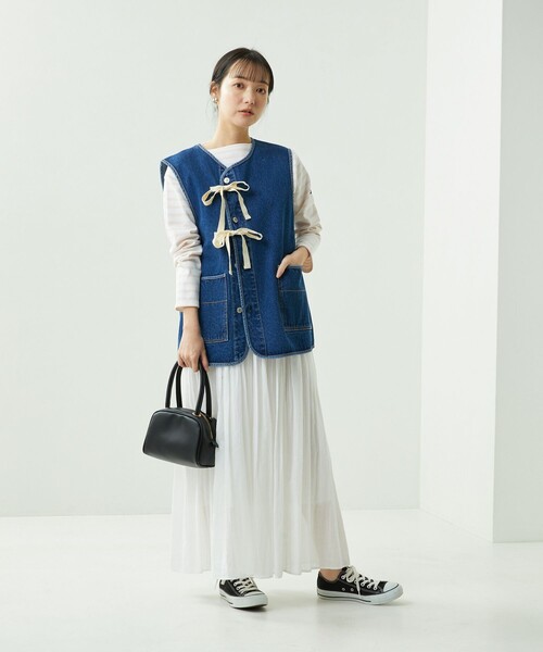 FREAK'S STORE（フリークスストア）の「リボン付きベスト（ベスト