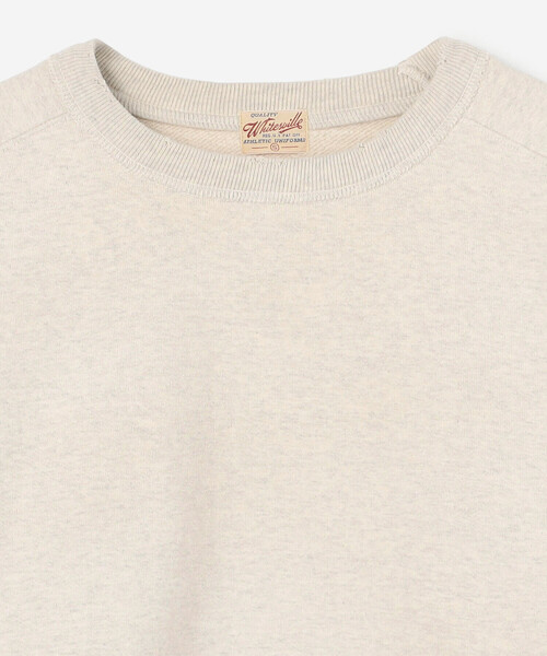 セール】WHITESVILLE |〈別注〉ダメージ クルーネックスウェット WOMEN