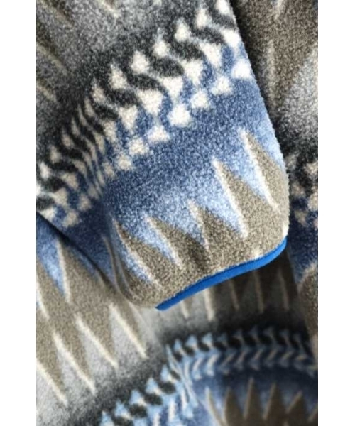 ブランド古着】ミネハハ柄スナップT シンチラ フリースプルオーバー