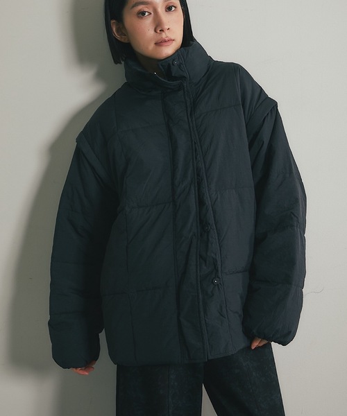 ANOTHER S（アナザーエス）の「袖取り外し2WAYダウンジャケットベスト