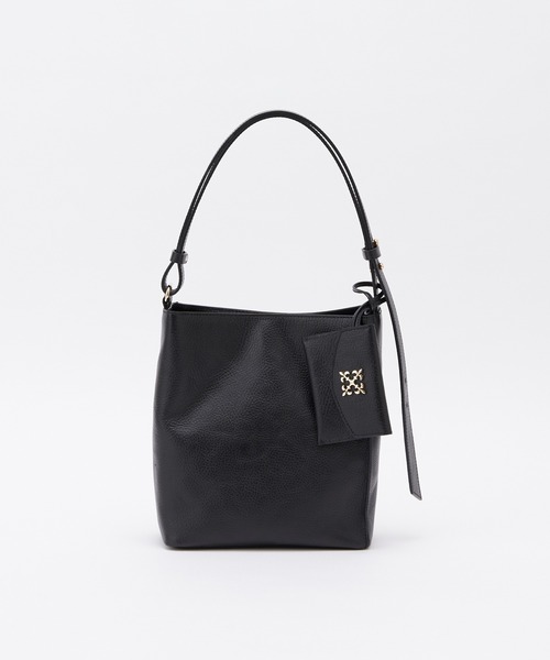 russet（ラシット）の「【本革/490g】スクエアワンショルダーバッグ