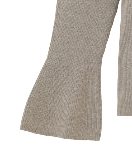 CLANE（クラネ）の「【CLANE/クラネ】COLLAR RIB CARDIGAN/カラーリブ