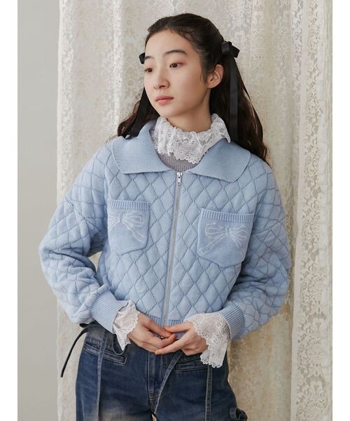 merry jenny（メリージェニー）の「ストーンウォッシュニット