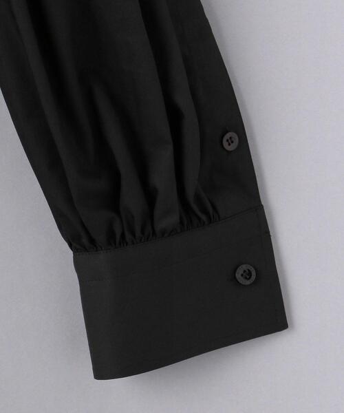 HYKE（ハイク）の「＜HYKE（ハイク）＞T/C ギャザー シャツ