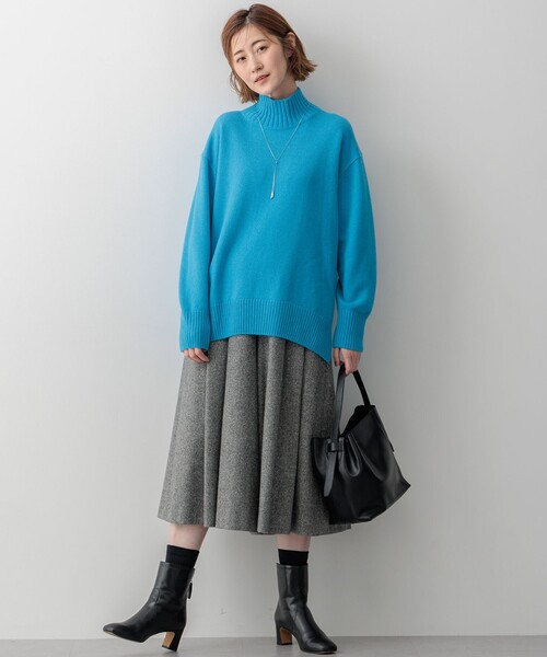 セール】シルクネップヘリンボーン ガウチョ パンツ（その他パンツ