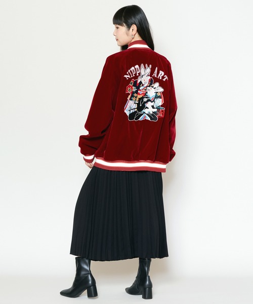 セール】【カヤ】着る、NIPPON ART『カヤジャン』浮世絵×スーベニア